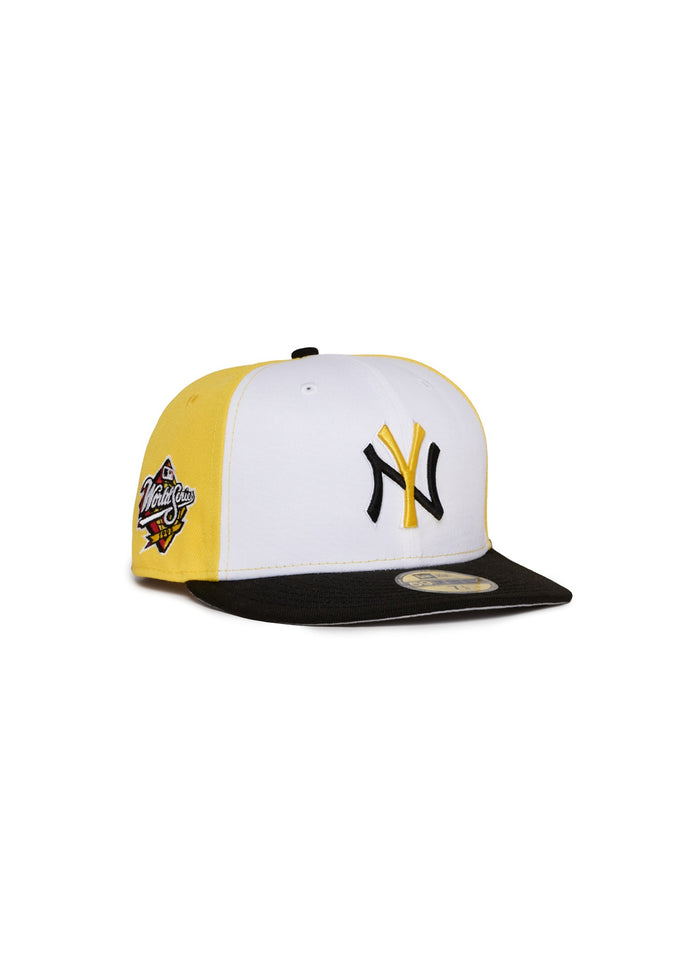 New York Yankees 3 Tone White Yellow and Black 1998 World Series