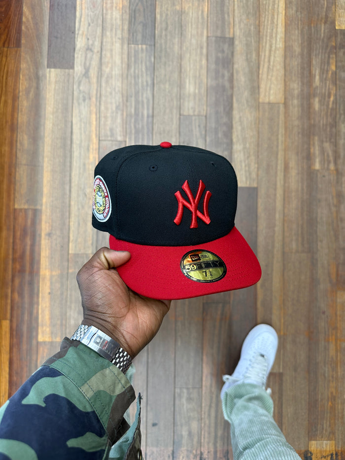 New York Yankees Black & Red 1937 WS Grey UV