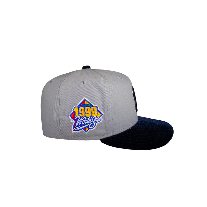 New York Yankees Grey and Velvet Navy 1999 World Series