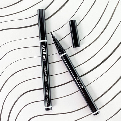 Nicka K New York Artliner Precise Brush Tip n Waterproof - ikatehouse