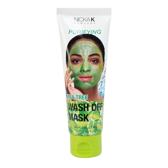 NICKA K New York Purifying Tea Tree Wash Off Mask 2.82oz/ 80g - ikatehouse