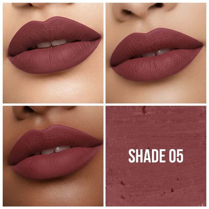 Nior No Transfer Matte Lipstick N0. 05 - 2.8g