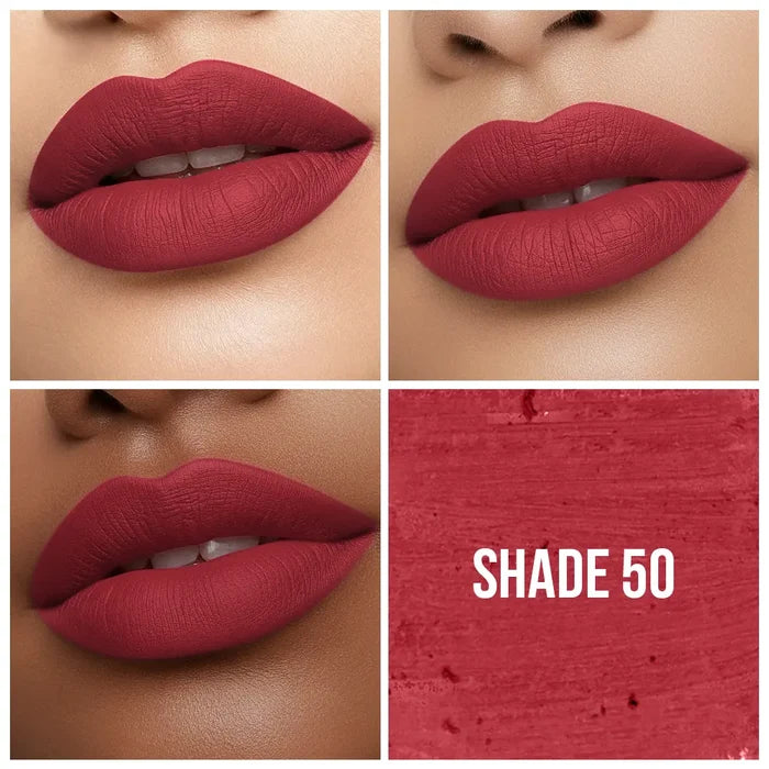 Nior No Transfer Matte Lipstick N0. 50 - 2.8g