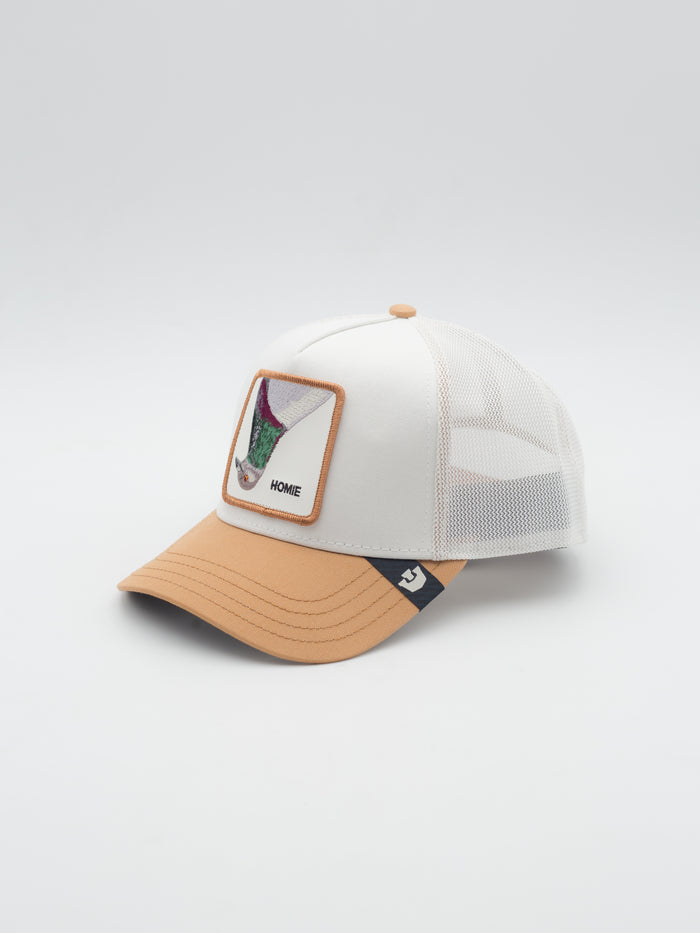 Noegip Trucker White/Brown