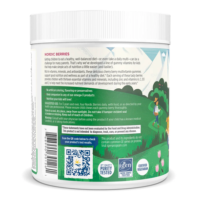 Nordic Berries Cherry Berry Flavor 120 Count by Nordic Naturals