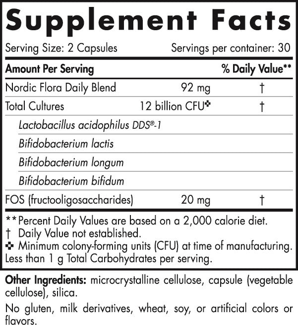 Nordic Flora Probiotic Daily by Nordic Naturals