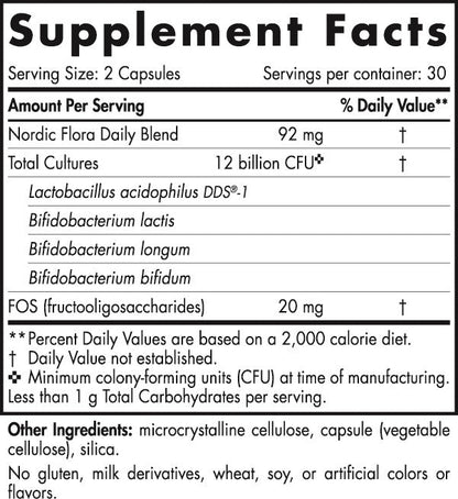 Nordic Flora Probiotic Daily by Nordic Naturals