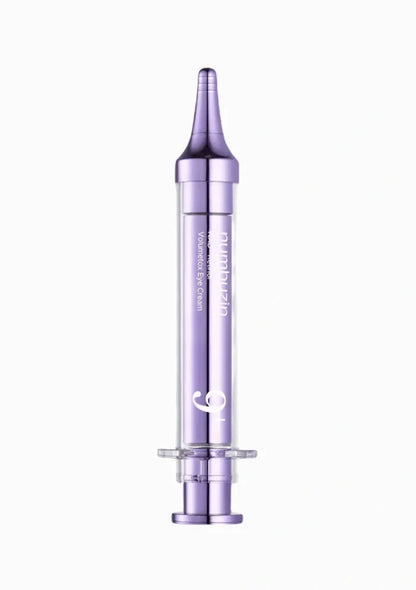 Purple skincare device on a white background