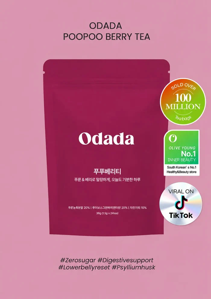 (BUY 1 BERRY) ODADA POOPOO TEA
