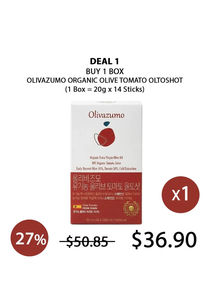 (BUY 1 RED) OLIVAZUMO ORGANIC TOMATO OLTOSHOT