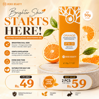 Orange Brightening Gel – Heko Beauty