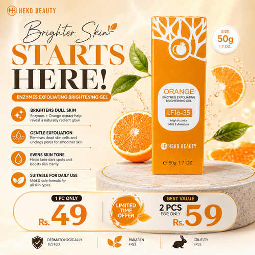 Orange Brightening Gel – Heko Beauty
