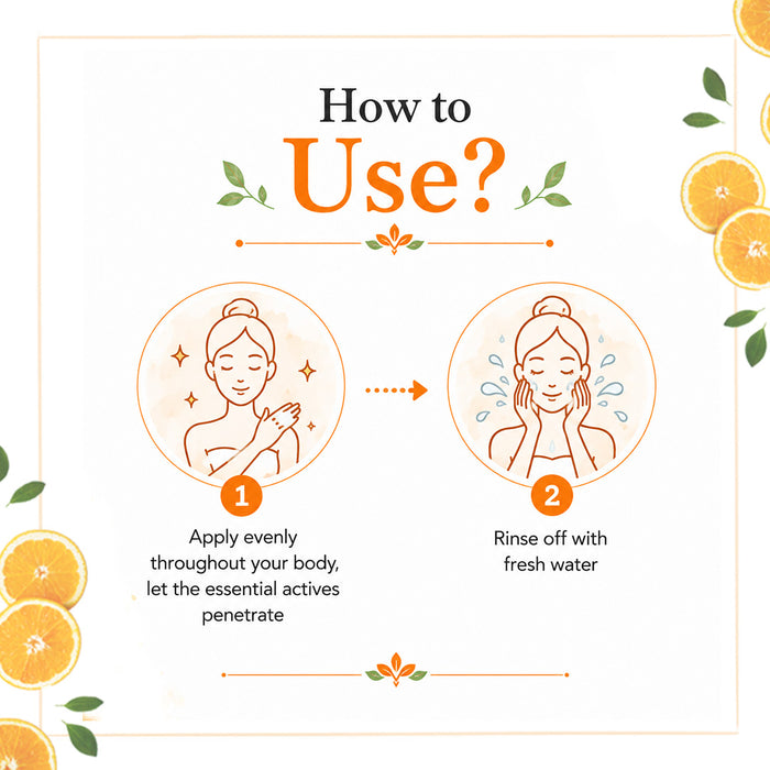 Orange Organic Foaming Soap- Brightening, Rejuvenating, Hydrating with Orange Oil - Keya Seth Aromatherapy