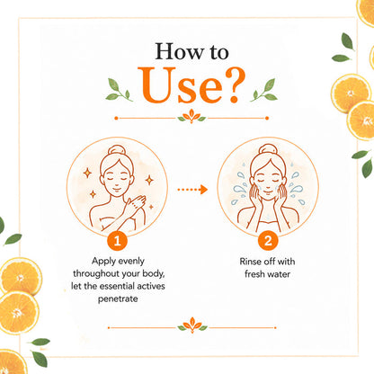 Orange Organic Foaming Soap- Brightening, Rejuvenating, Hydrating with Orange Oil - Keya Seth Aromatherapy