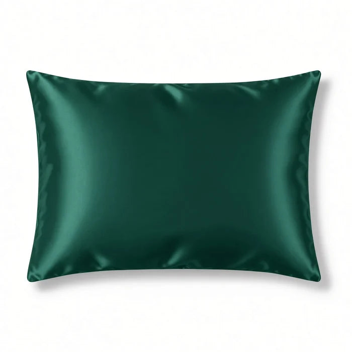 moonchild silk pillowcase emerald green