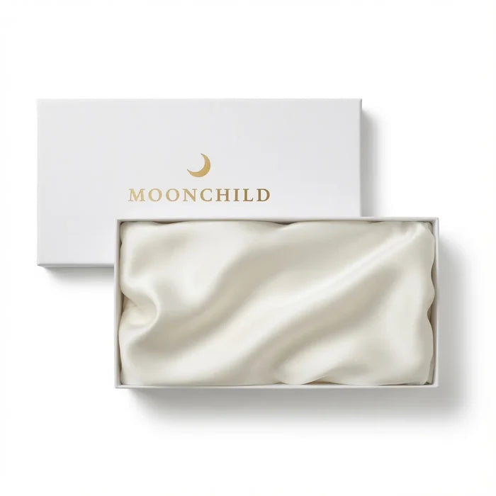 premium silk pillowcase white ivory Italian silk