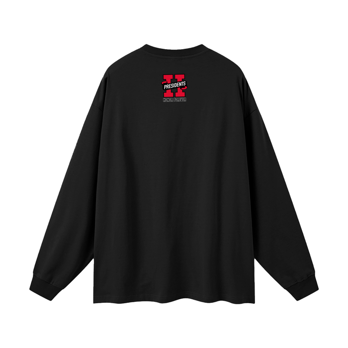 Oversized Unisex Long Sleeve T-Shirt - Memento Mori Clothing