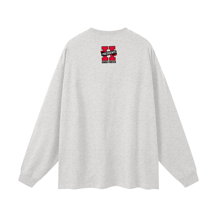 Oversized Unisex Long Sleeve T-Shirt - Memento Mori Clothing