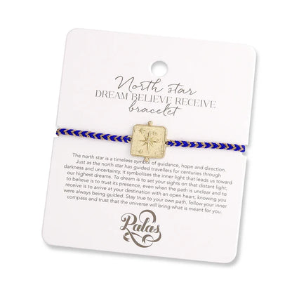Palas North star 'dream believe receive' bracelet