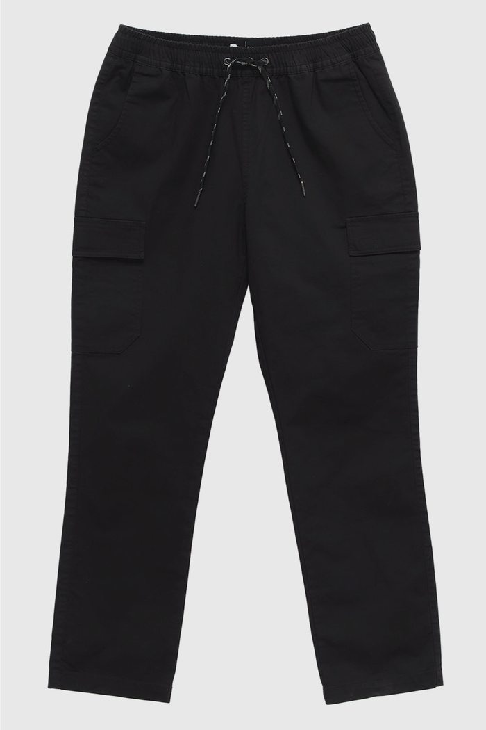 Pantalón Greco Orgánico Negro Hombre