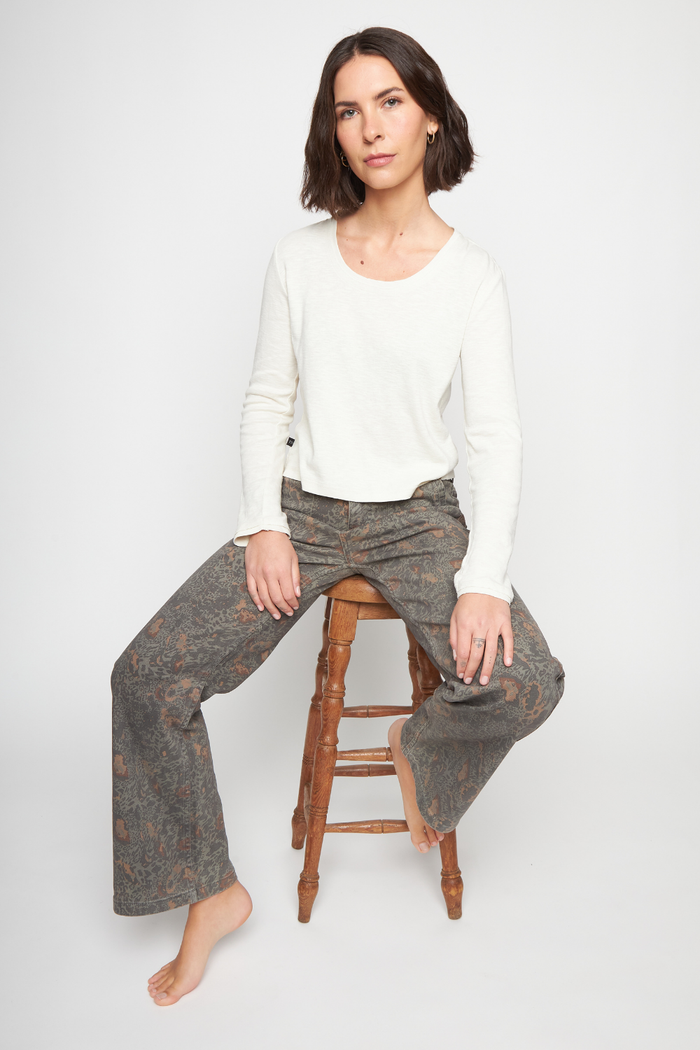 Pantalón Rone Orgánico Print Mujer