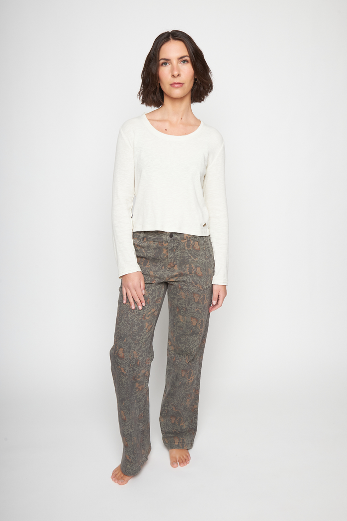 Pantalón Rone Orgánico Print Mujer