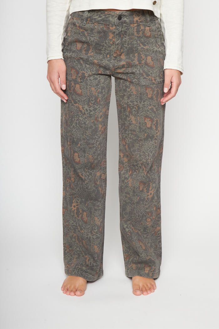 Pantalón Rone Orgánico Print Mujer