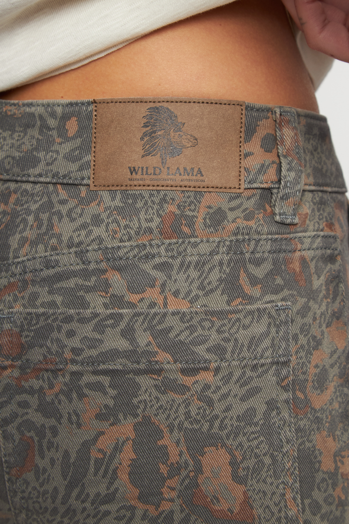 Pantalón Rone Orgánico Print Mujer