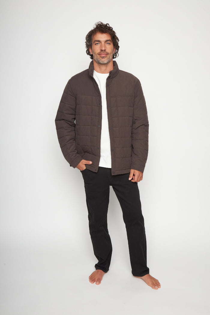 Parka Baker Reciclada Café Hombre