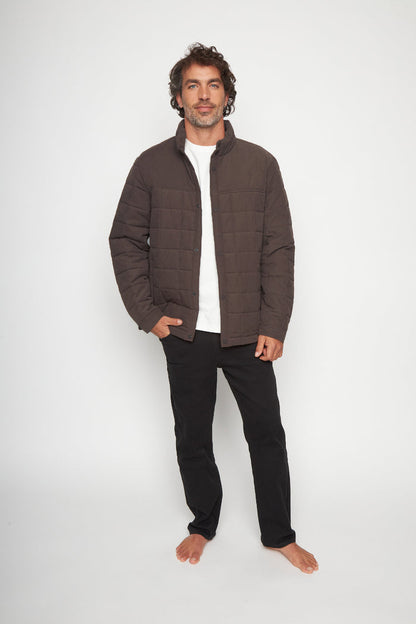 Parka Baker Reciclada Café Hombre