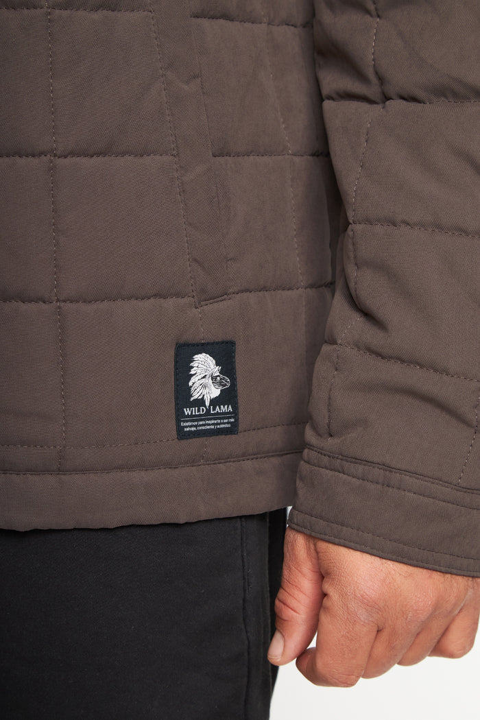 Parka Baker Reciclada Café Hombre