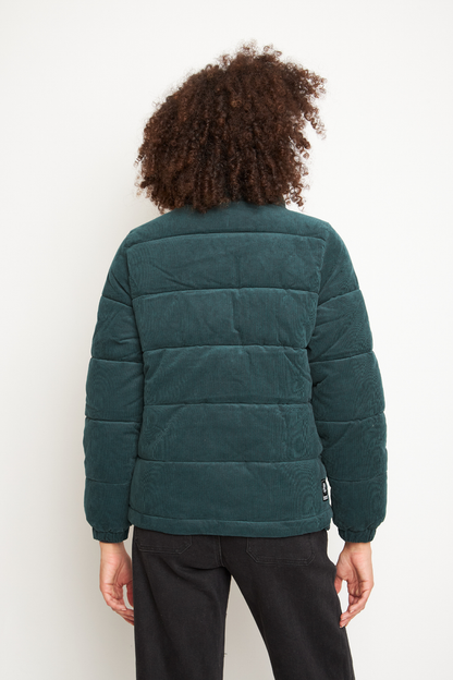 Parka Chic Puffa Orgánica Petróleo Mujer
