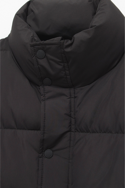 Parka Essential Reciclada Negra Hombre