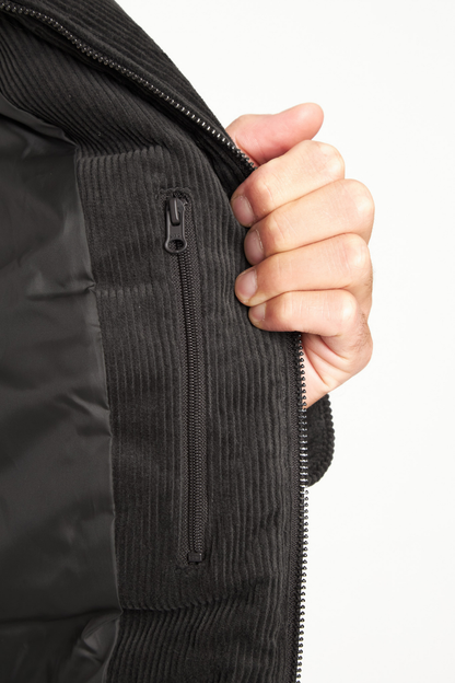 Parka Lauca Corduroy Orgánica Marengo Hombre