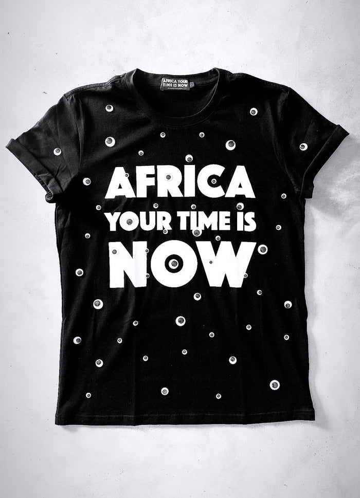 Phaphama ‘Awaken’ T-shirt (black)