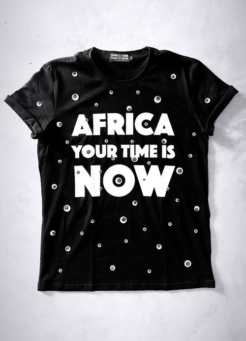 Phaphama ‘Awaken’ T-shirt (black)