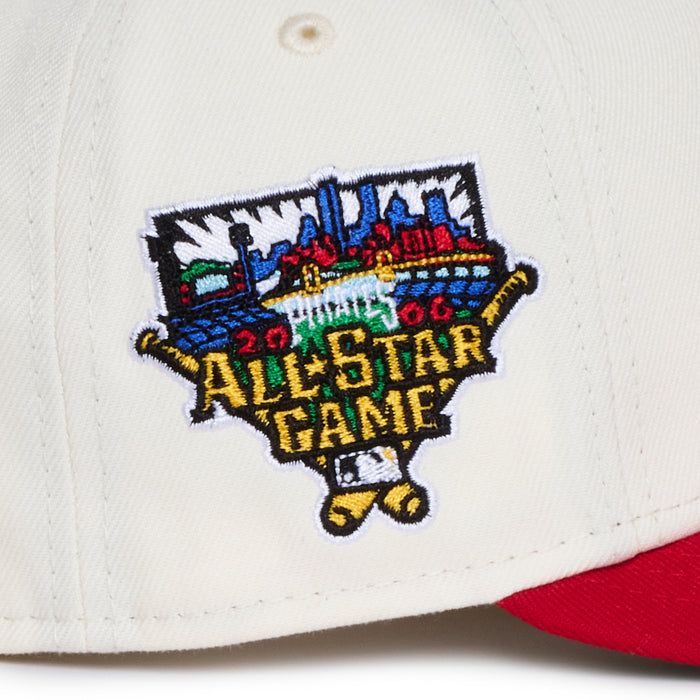 Pittsburgh Pirates Chrome Creme & Red 2006 All Star Game Green uv