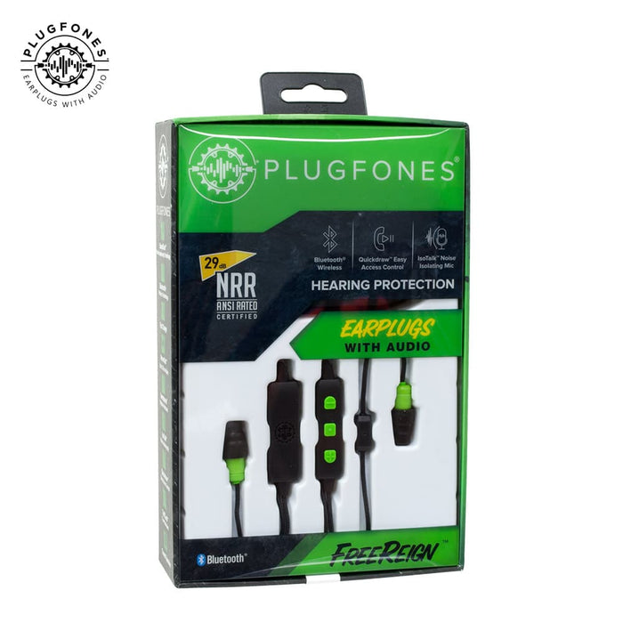 Plugfones FREEREIGN Industrial Bluetooth Earplug Headphones