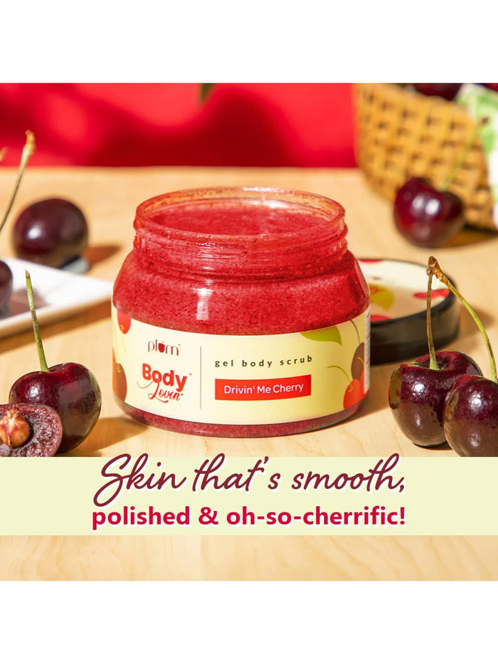 Plum Body Lovin' Drivin' Me Cherry Body Scrub 200g