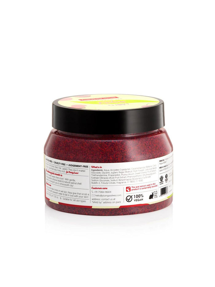 Plum Body Lovin' Drivin' Me Cherry Body Scrub 200g