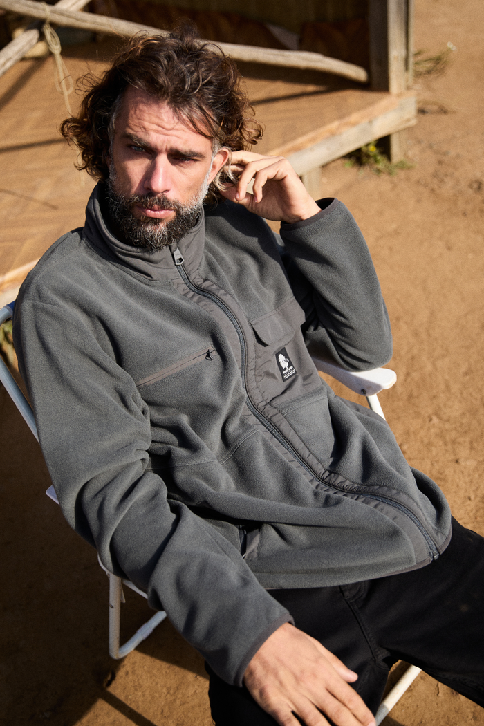 Polar Azer Reciclado Gris Hombre