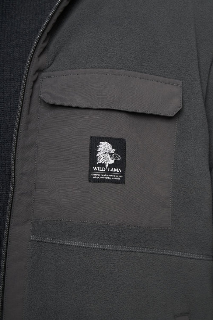 Polar Azer Reciclado Gris Hombre