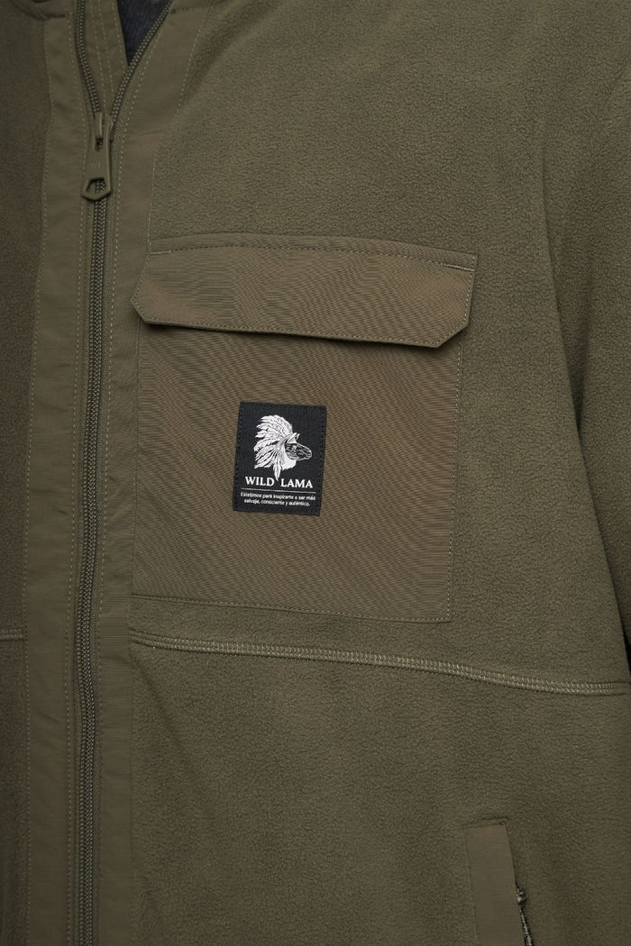 Polar Azer Reciclado Verde Hombre