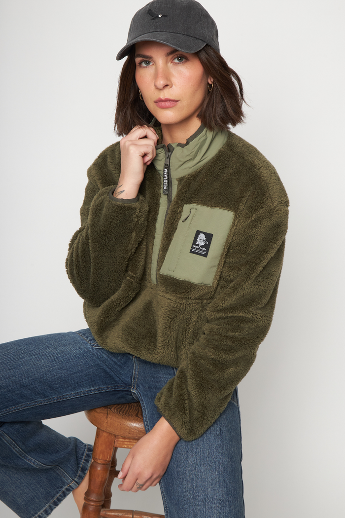 Polar Fili Reciclado Verde Mujer