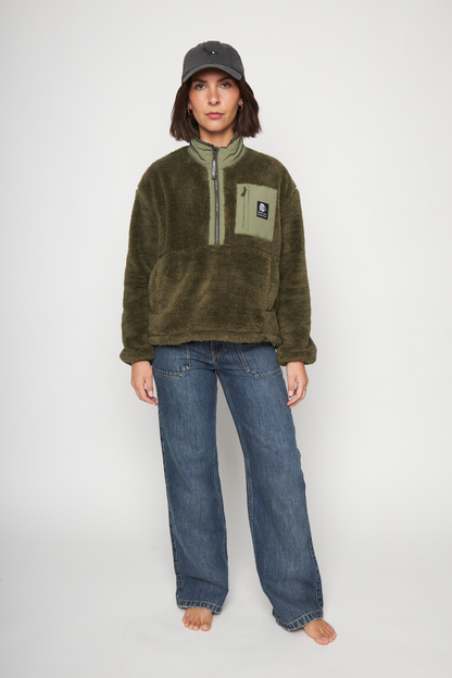 Polar Fili Reciclado Verde Mujer