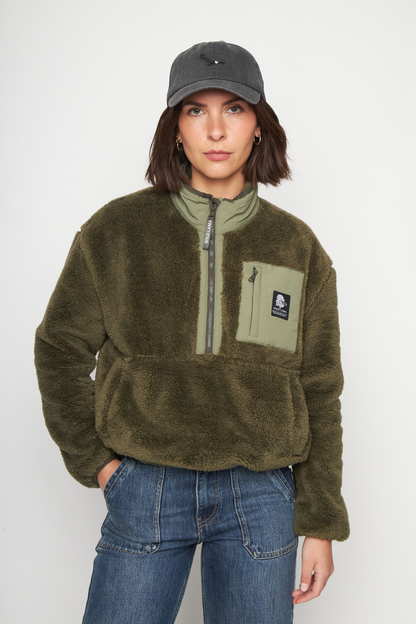 Polar Fili Reciclado Verde Mujer