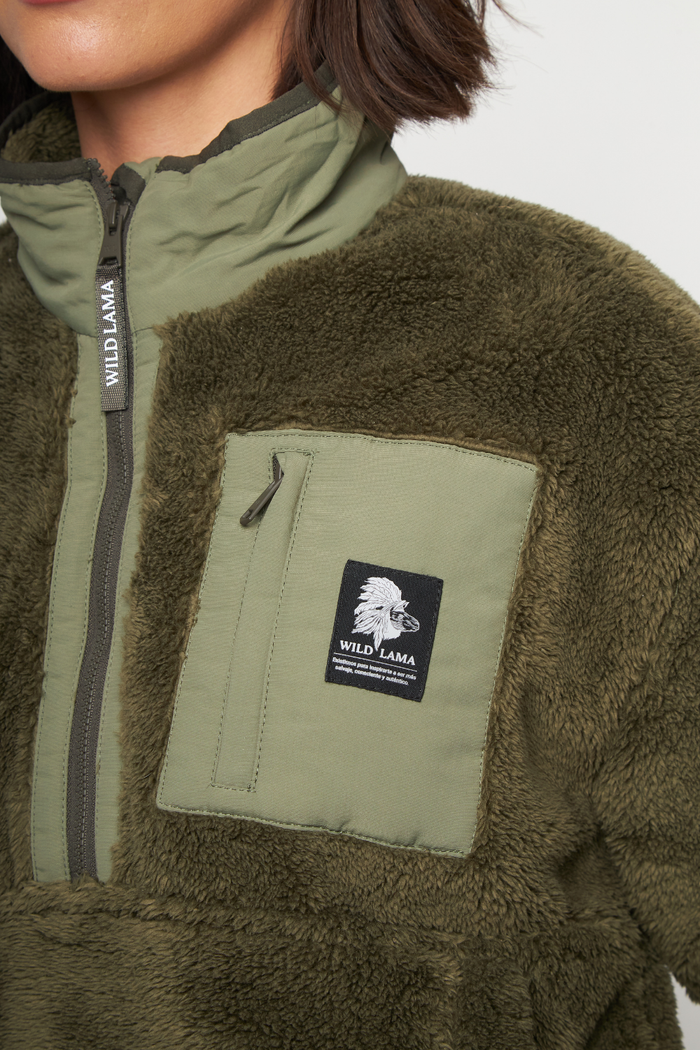 Polar Fili Reciclado Verde Mujer
