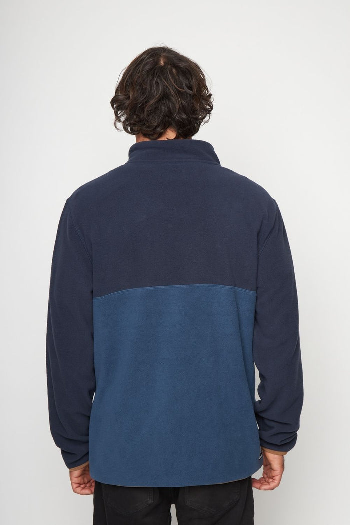 Polar Lava Reciclado Color Block Azul Hombre