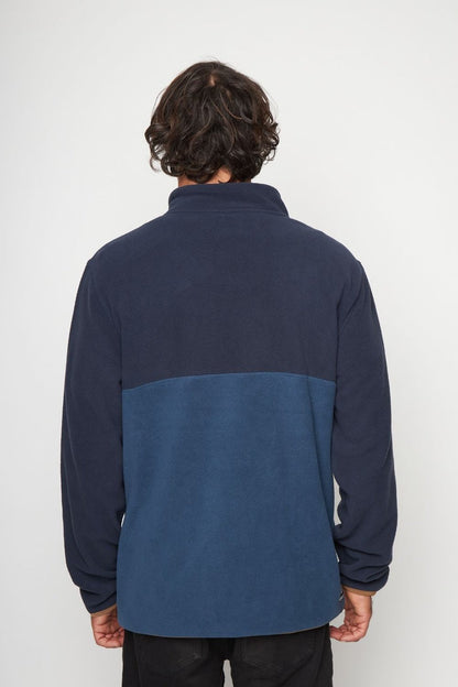 Polar Lava Reciclado Color Block Azul Hombre
