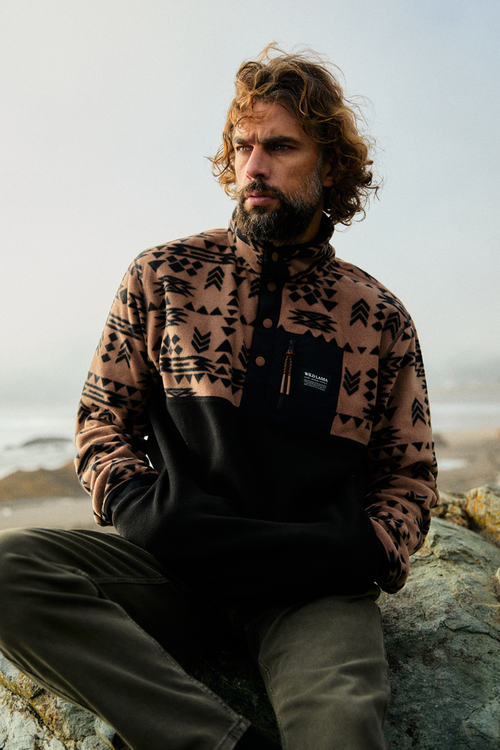Polar Lava Reciclado Color Block Print Hombre